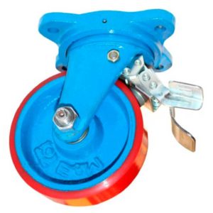 Garrucha Freno E&M de 6"