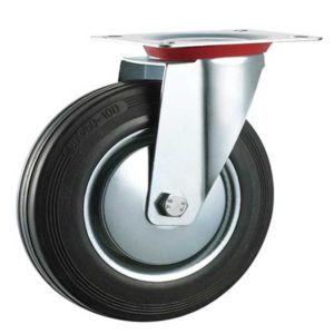 Garrucha Giratoria Industrial jebe